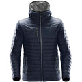 Navy-Charcoal - Front - Stormtech Mens Gravity Thermal Padded Jacket