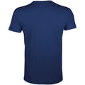 French Navy - Back - SOLS Mens Regent Slim Fit Short Sleeve T-Shirt