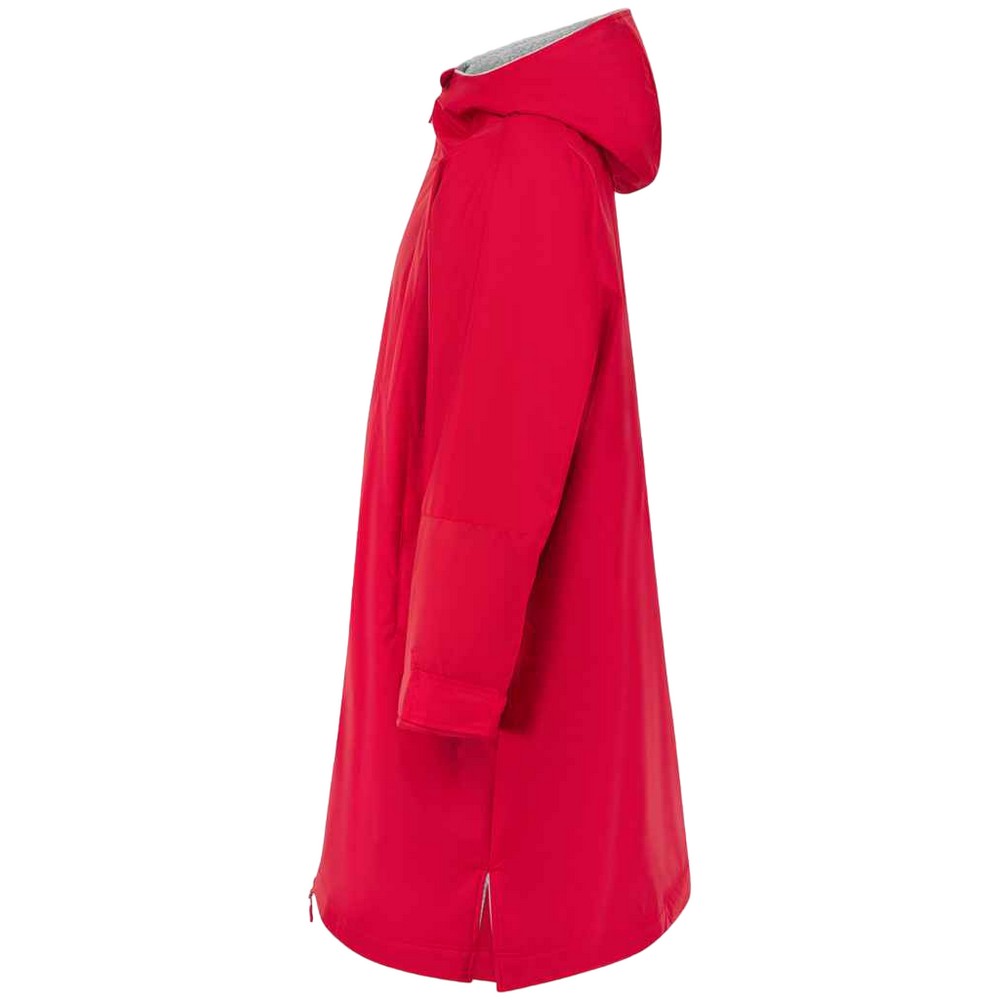 Red - Side - Finden & Hales Unisex Adult All Weather Waterproof Jacket