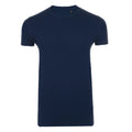 French Navy - Front - SOLS Mens Imperial Slim Fit Short Sleeve T-Shirt