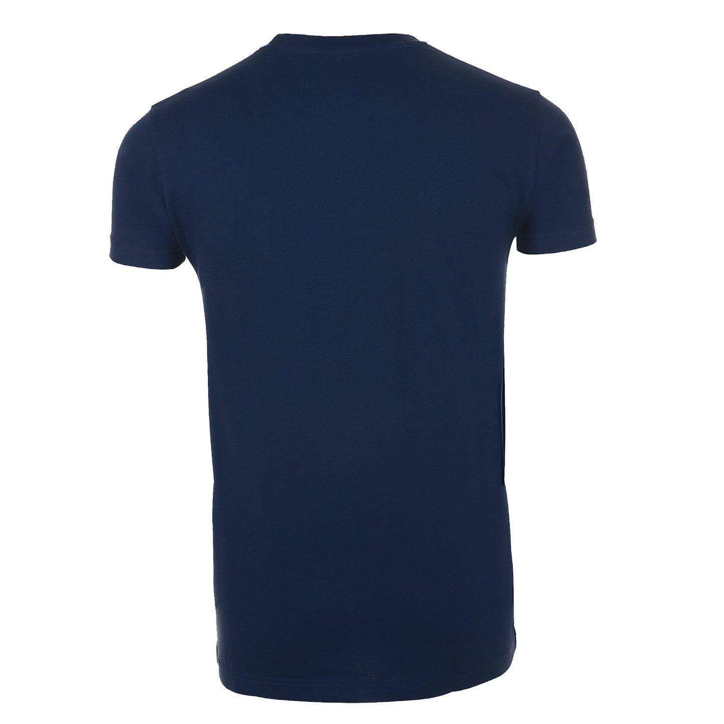 French Navy - Back - SOLS Mens Imperial Slim Fit Short Sleeve T-Shirt