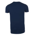 French Navy - Back - SOLS Mens Imperial Slim Fit Short Sleeve T-Shirt