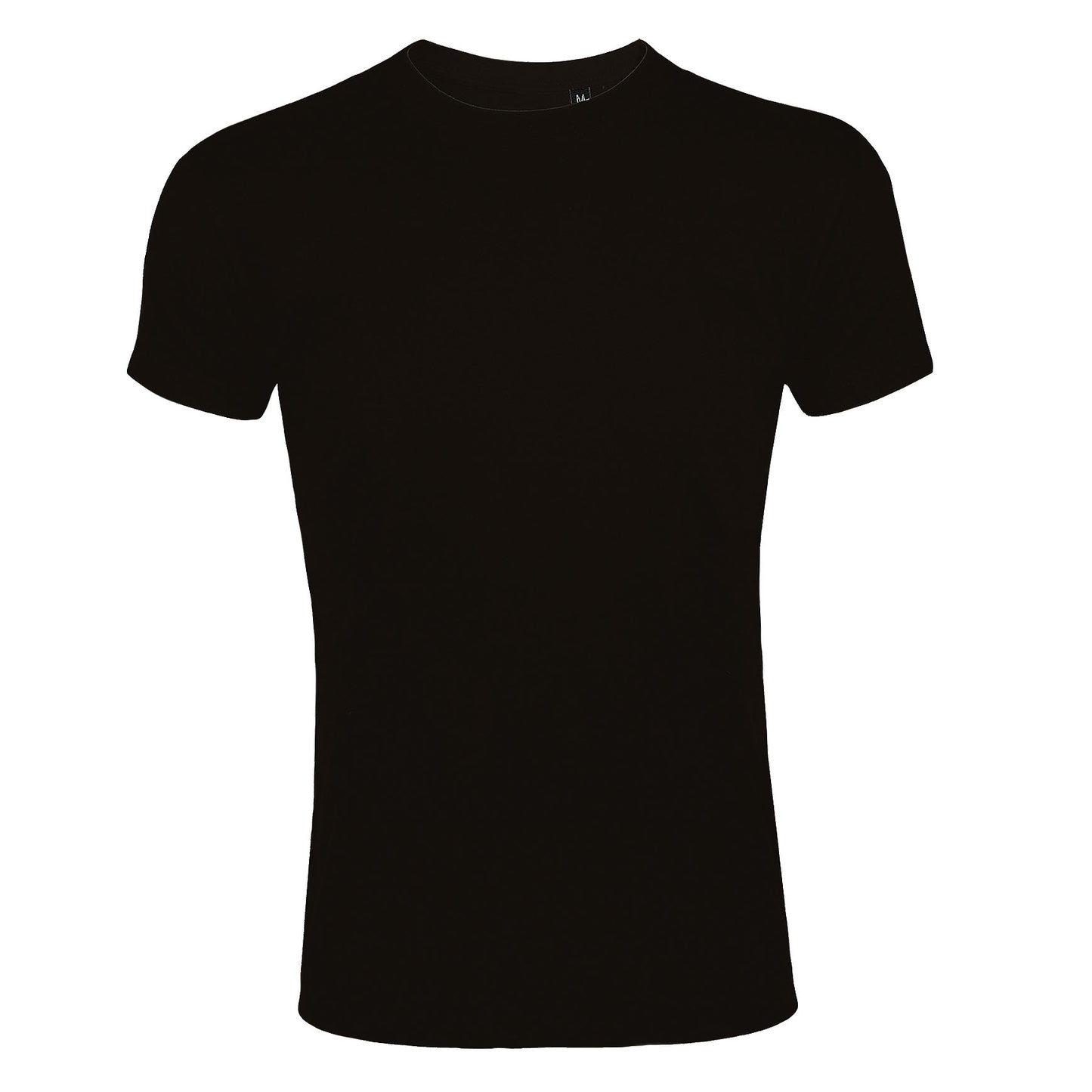 Deep Black - Front - SOLS Mens Imperial Slim Fit Short Sleeve T-Shirt