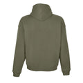 Khaki - Back - SOLS Unisex Adult Connor Organic Oversized Hoodie