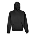 Black - Front - SOLS Unisex Adult Connor Organic Oversized Hoodie