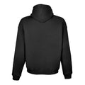 Black - Back - SOLS Unisex Adult Connor Organic Oversized Hoodie