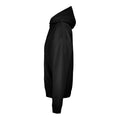 Black - Side - SOLS Unisex Adult Connor Organic Oversized Hoodie