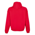 Bright Red - Back - SOLS Unisex Adult Connor Organic Oversized Hoodie