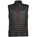 Black-True Red - Front - Stormtech Mens Gravity Thermal Gilet