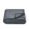 Charcoal - Front - Brand Lab Fleece Blanket