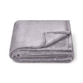 Silver Grey - Front - Brand Lab Fleece Blanket
