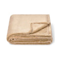 Camel - Front - Brand Lab Fleece Blanket