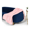 Blush Pink - Back - Brand Lab Fleece Blanket