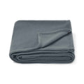 Charcoal - Front - Brand Lab Polar Fleece Blanket