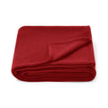 Red - Front - Brand Lab Polar Fleece Blanket
