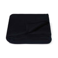 Black - Front - Brand Lab Polar Fleece Blanket