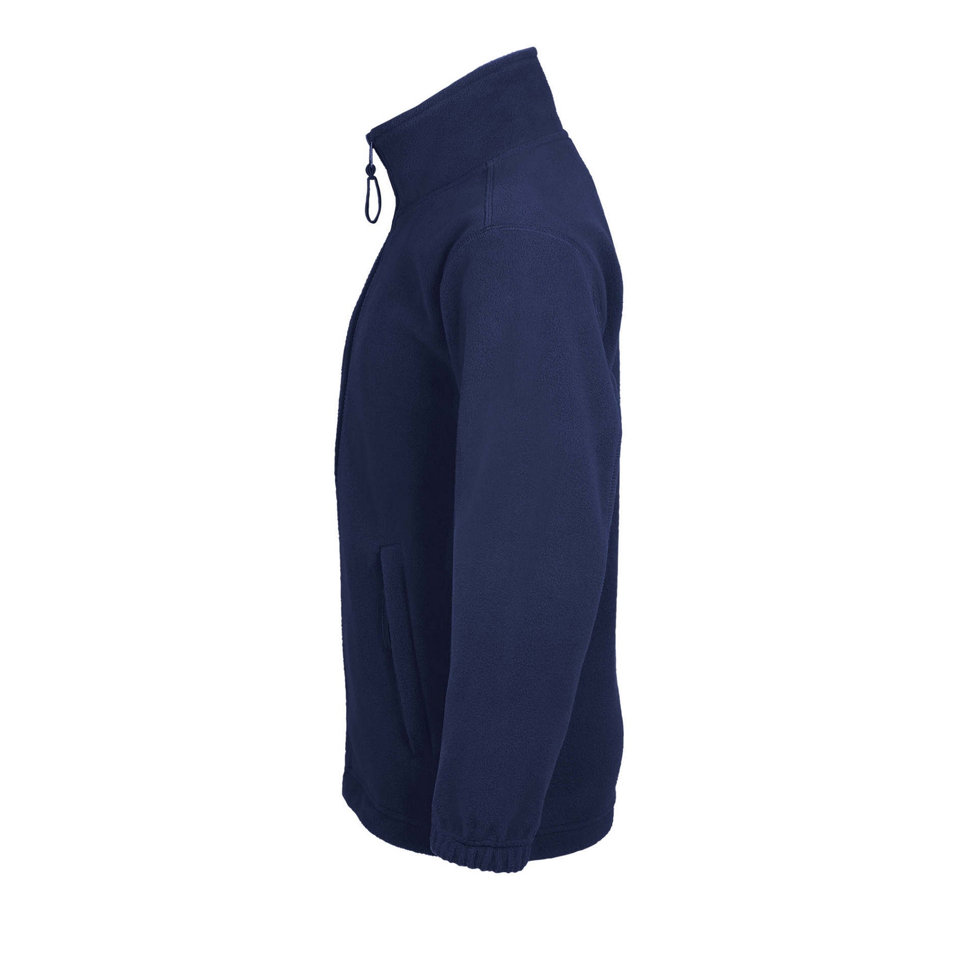 Navy - Pack Shot - SOLS Childrens-Kids North Zip-Up Fleece Jacket