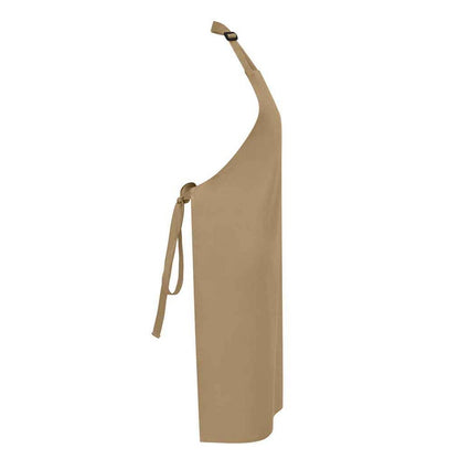 Khaki - Side - Brand Lab Unisex Adult Apron