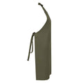 Olive - Back - Brand Lab Unisex Adult Apron