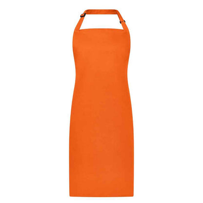 Orange - Front - Brand Lab Unisex Adult Apron
