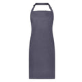 Steel - Front - Brand Lab Unisex Adult Apron