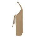 Khaki - Back - Brand Lab Unisex Adult Apron