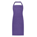 Purple - Front - Brand Lab Bibbed Full Apron