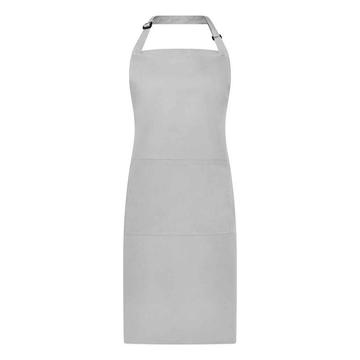 Silver - Front - Brand Lab Bibbed Full Apron