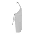 Silver - Back - Brand Lab Bibbed Full Apron