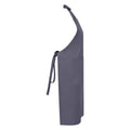 Steel - Back - Brand Lab Bibbed Full Apron