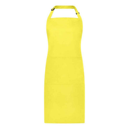 Yellow - Front - Brand Lab Bibbed Full Apron