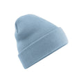 Dusty Blue - Front - Beechfield Original Cuffed Beanie