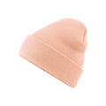 Peach - Back - Beechfield Original Cuffed Beanie