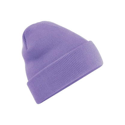 Violet - Front - Beechfield Original Cuffed Beanie