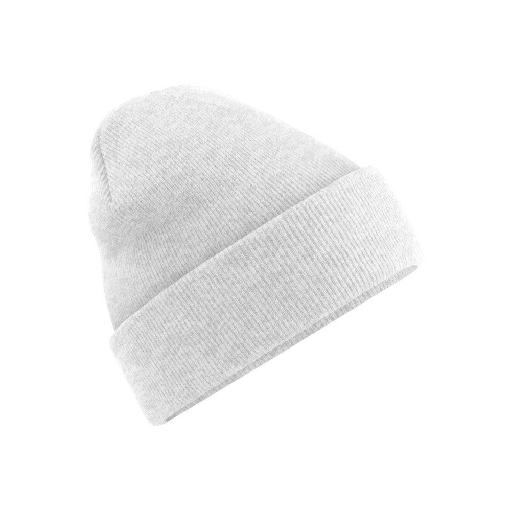 Cloud Grey - Front - Beechfield Original Cuffed Beanie