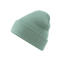 Dusty Green - Back - Beechfield Original Cuffed Beanie