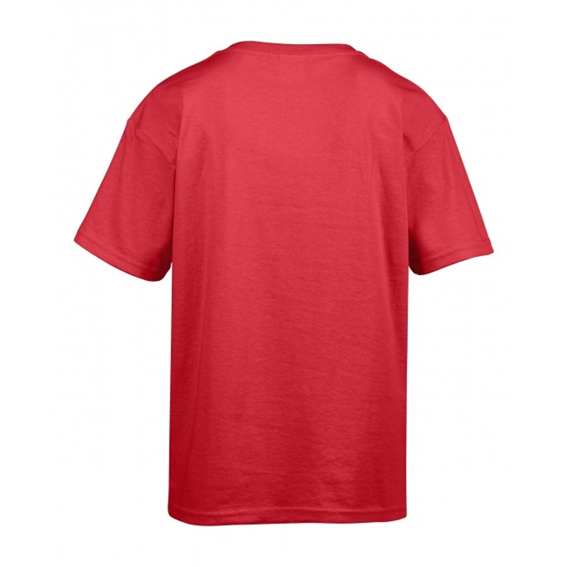 True Red - Back - Gildan Mens Softstyle T-Shirt