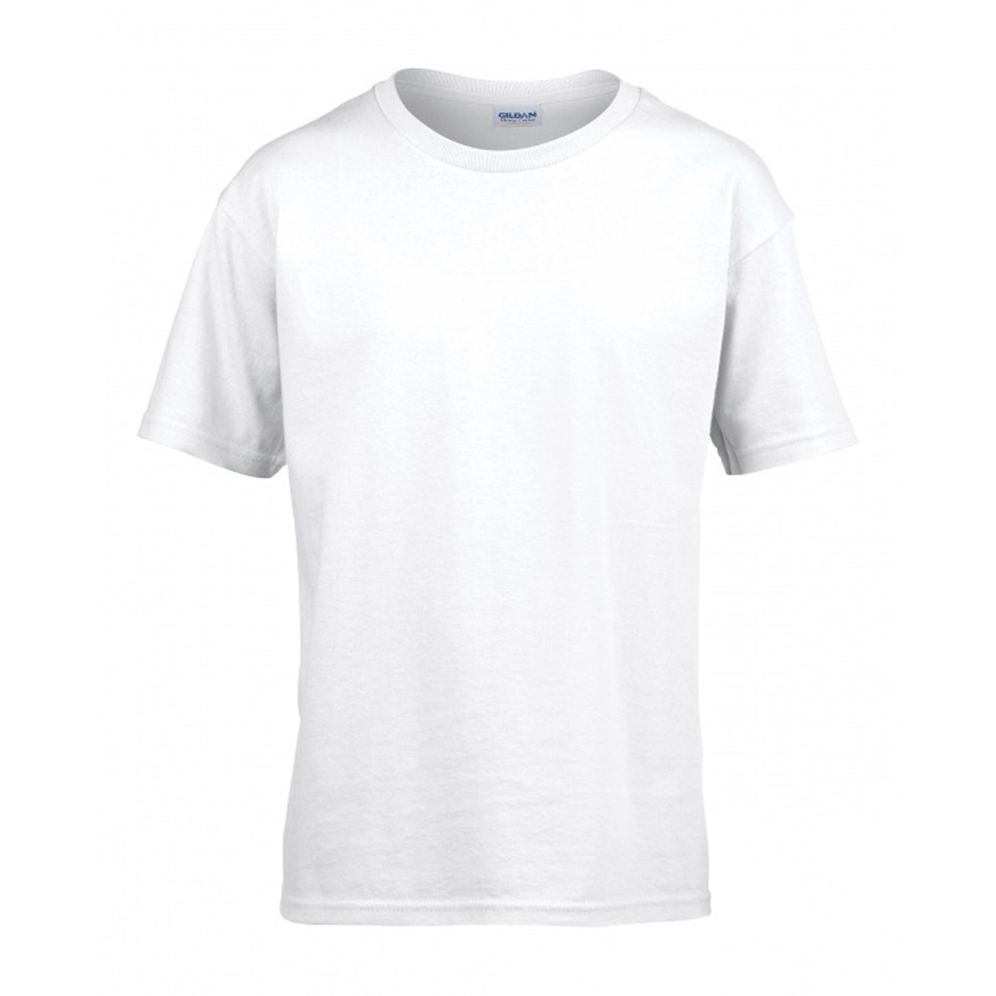 White - Front - Gildan Mens Softstyle T-Shirt