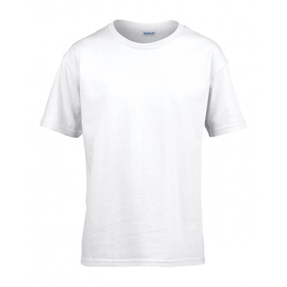 White - Front - Gildan Mens Softstyle T-Shirt