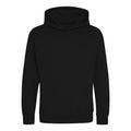 Deep Black - Front - Awdis Childrens-Kids Hoodie