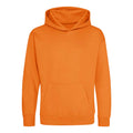Orange Crush - Front - Awdis Childrens-Kids Hoodie