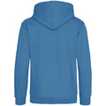 Sapphire Blue - Back - Awdis Childrens-Kids Hoodie