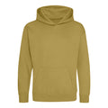 Khaki - Front - Awdis Childrens-Kids Hoodie