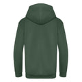 Bottle Green - Back - Awdis Childrens-Kids Hoodie