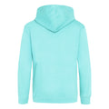 Platinum Grey - Back - Awdis Childrens-Kids Hoodie