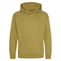 Khaki - Front - Awdis Childrens-Kids Hoodie