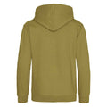 Khaki - Back - Awdis Childrens-Kids Hoodie