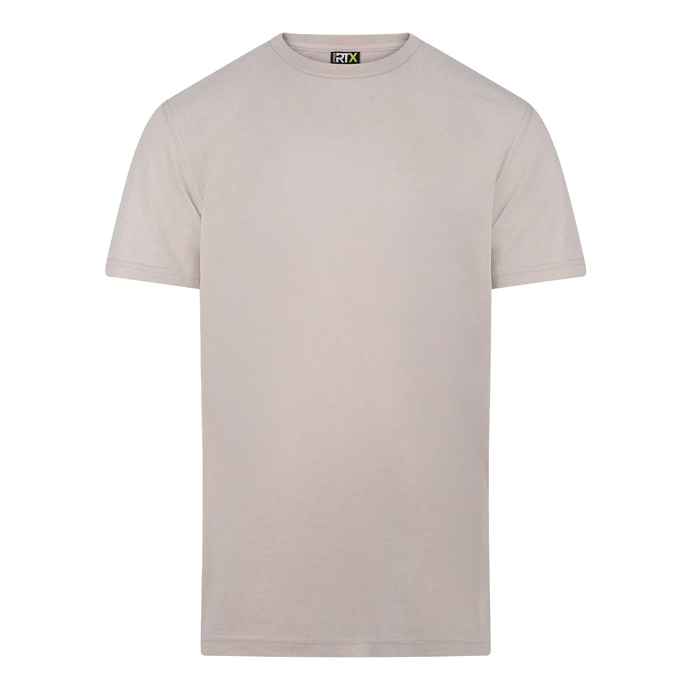 Stone - Front - PRO RTX Mens Pro T-Shirt