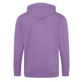 Digital Lavender - Back - Awdis Mens Full Zip Hoodie