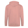 Dusty Pink - Back - Awdis Mens Full Zip Hoodie